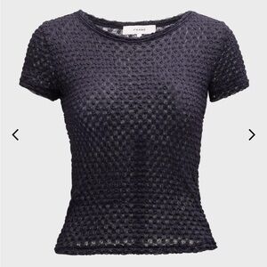 Frame mesh tee